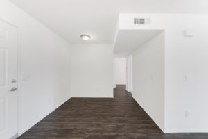 bright room with wood floors