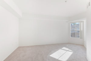 bright carpeted room